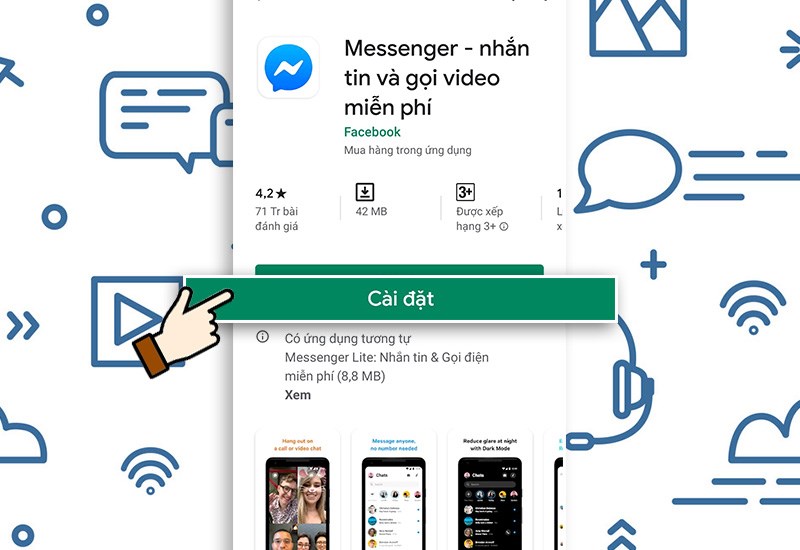 cách tắt bong bóng chat Facebook Messenger