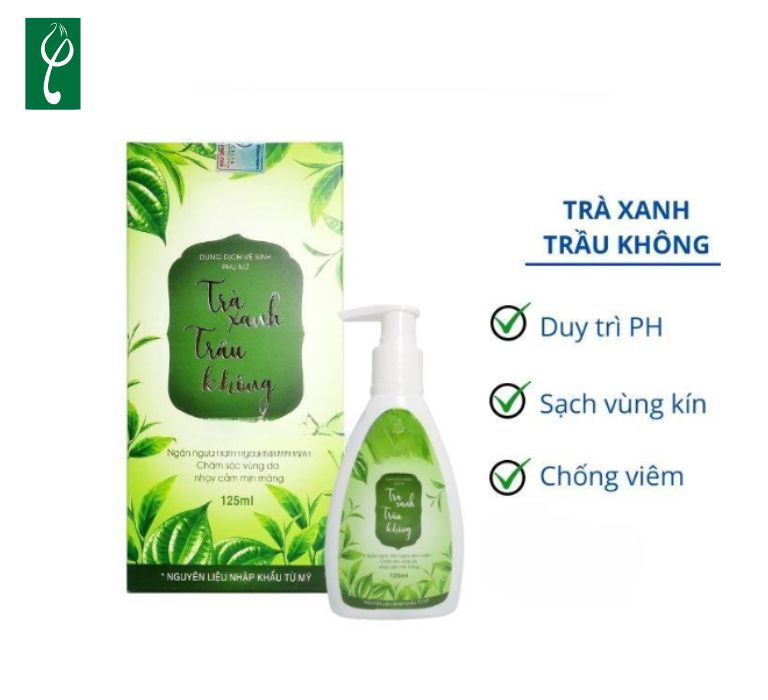 Dung dịch vệ sinh phụ nữ trà xanh giúp giảm viêm nhiễm hiệu quả