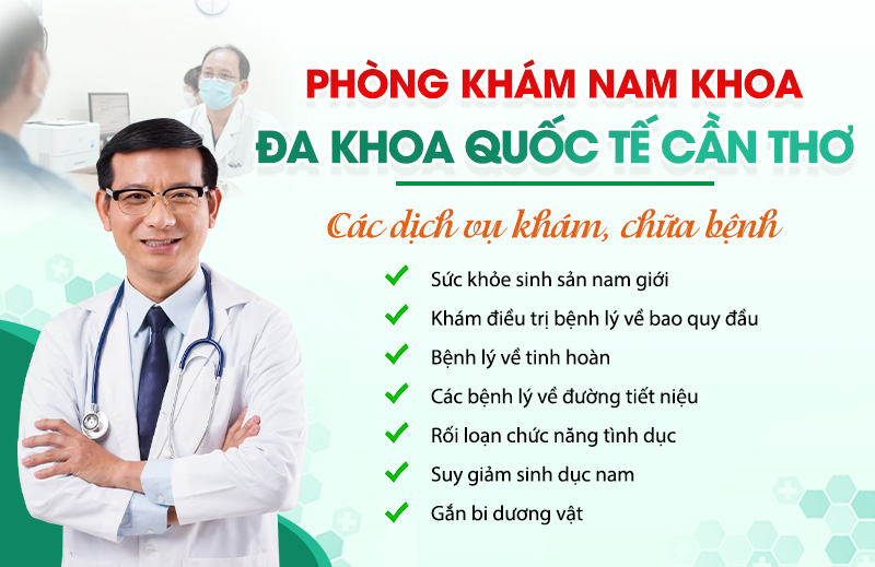 Các hạng mục khám nam khoa