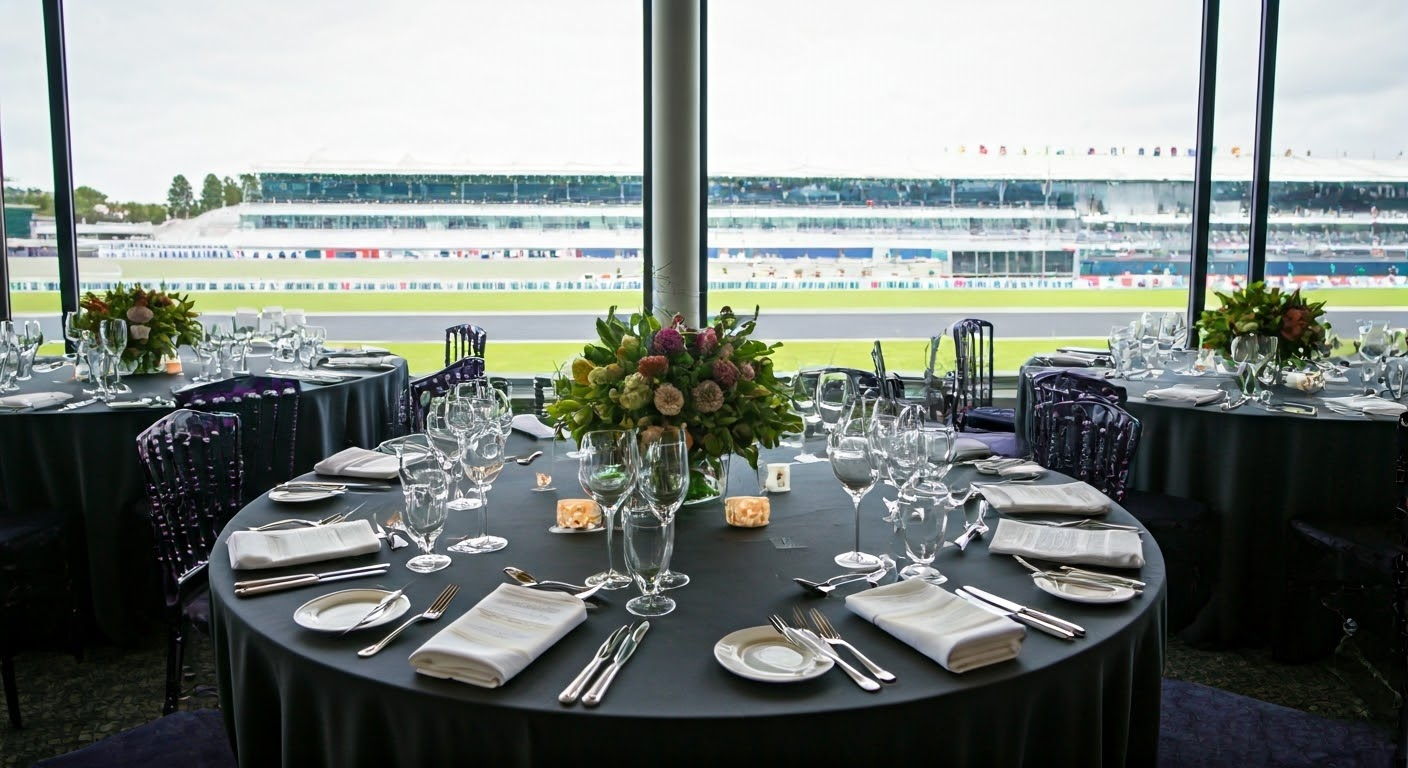 Gourmet dining at AUS GP