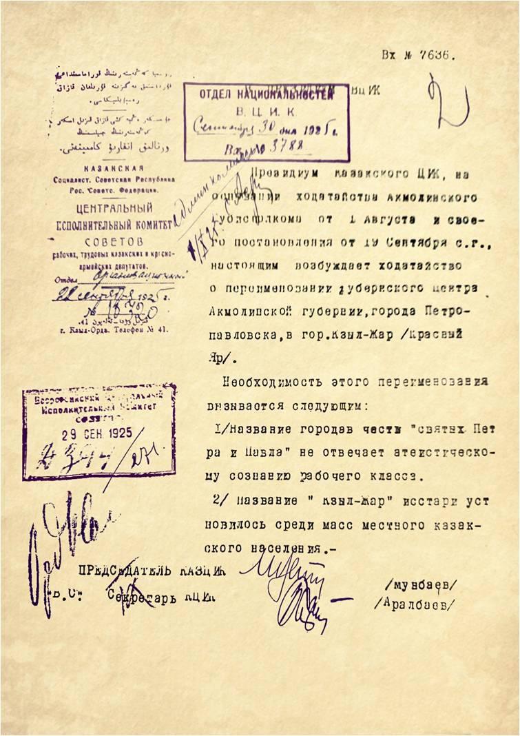 Петропавл қаласы Қызылжар деп аталмады ма?