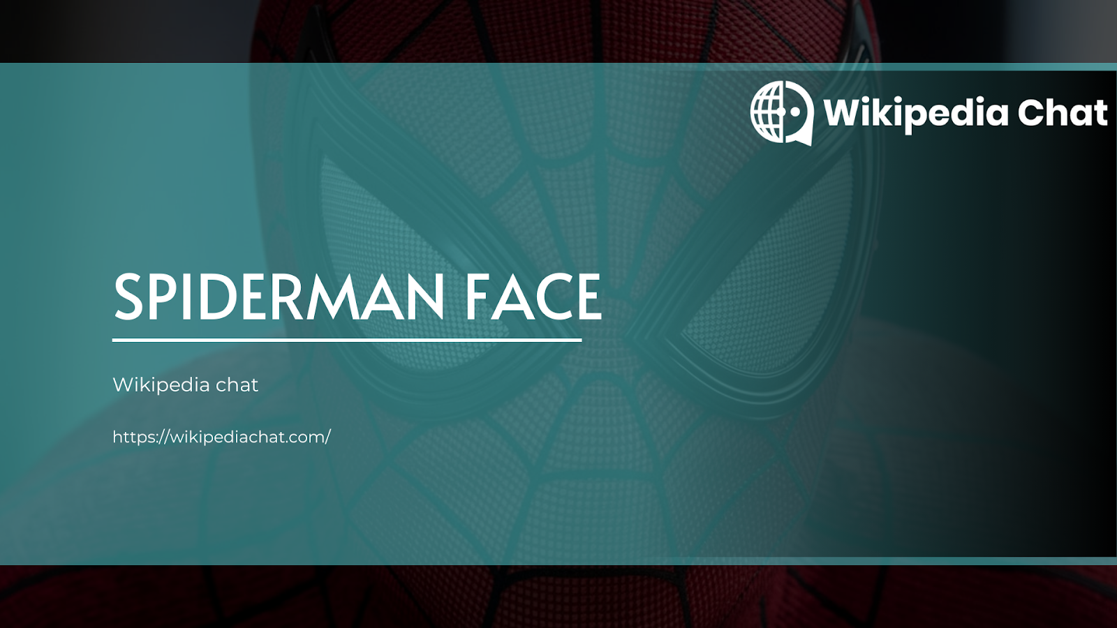 spiderman face