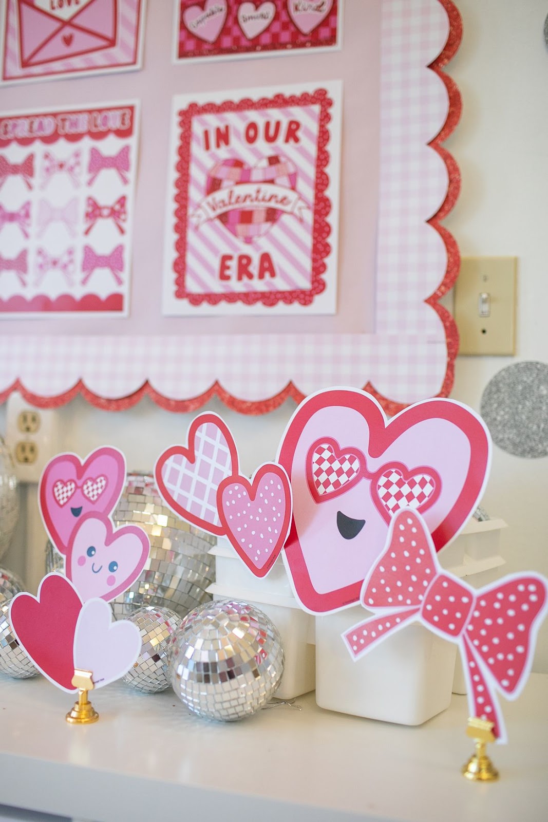 Seasonal classroom decor cut outs