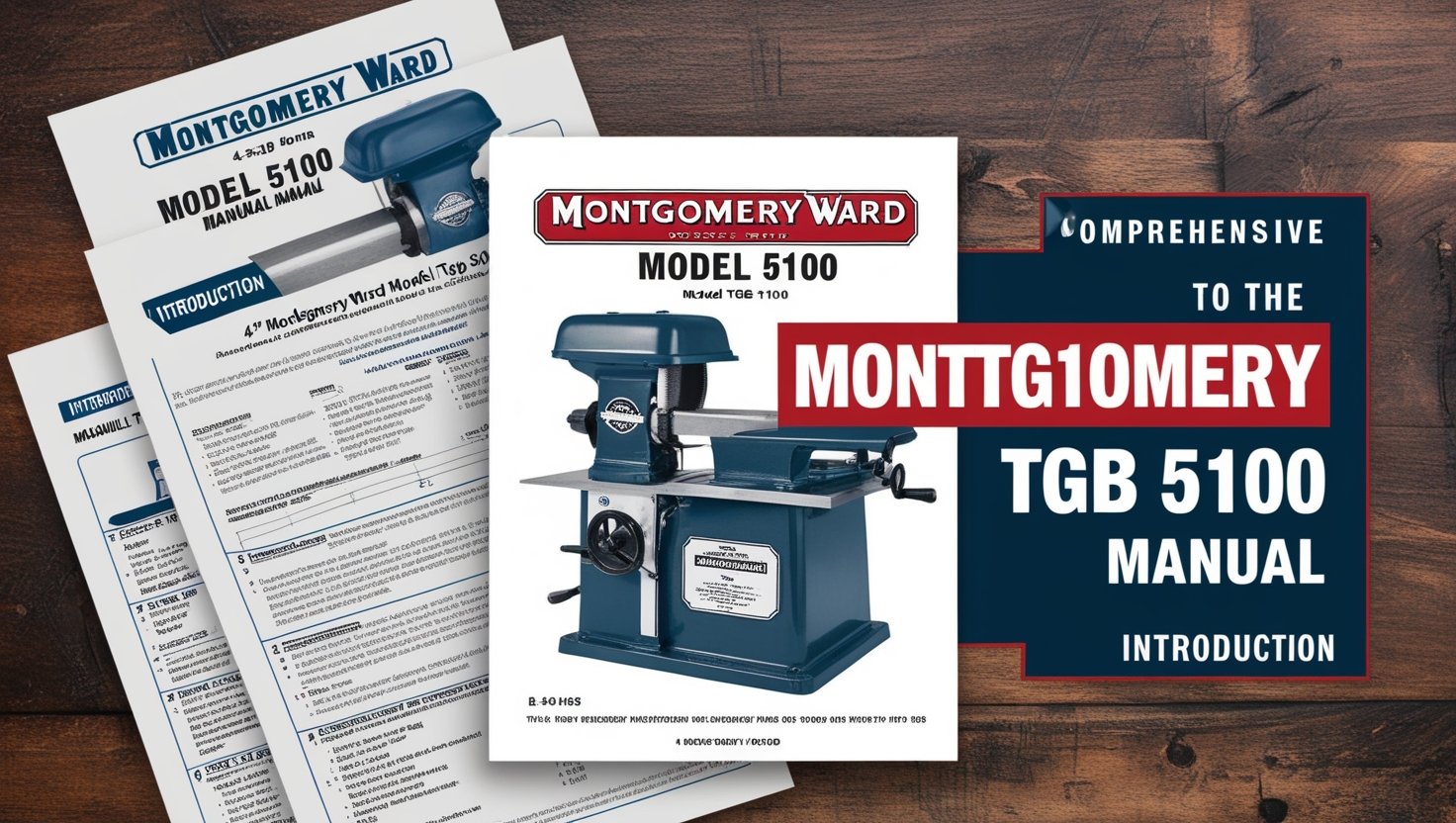 4 1/2 Montgomery Ward Model TGB 5100 Manual