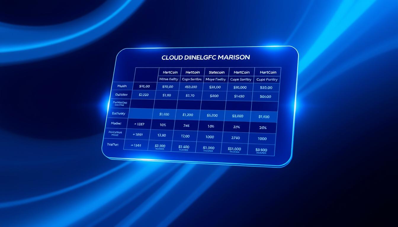 hartcoin cryptocurrency cloud mining comparison chart
