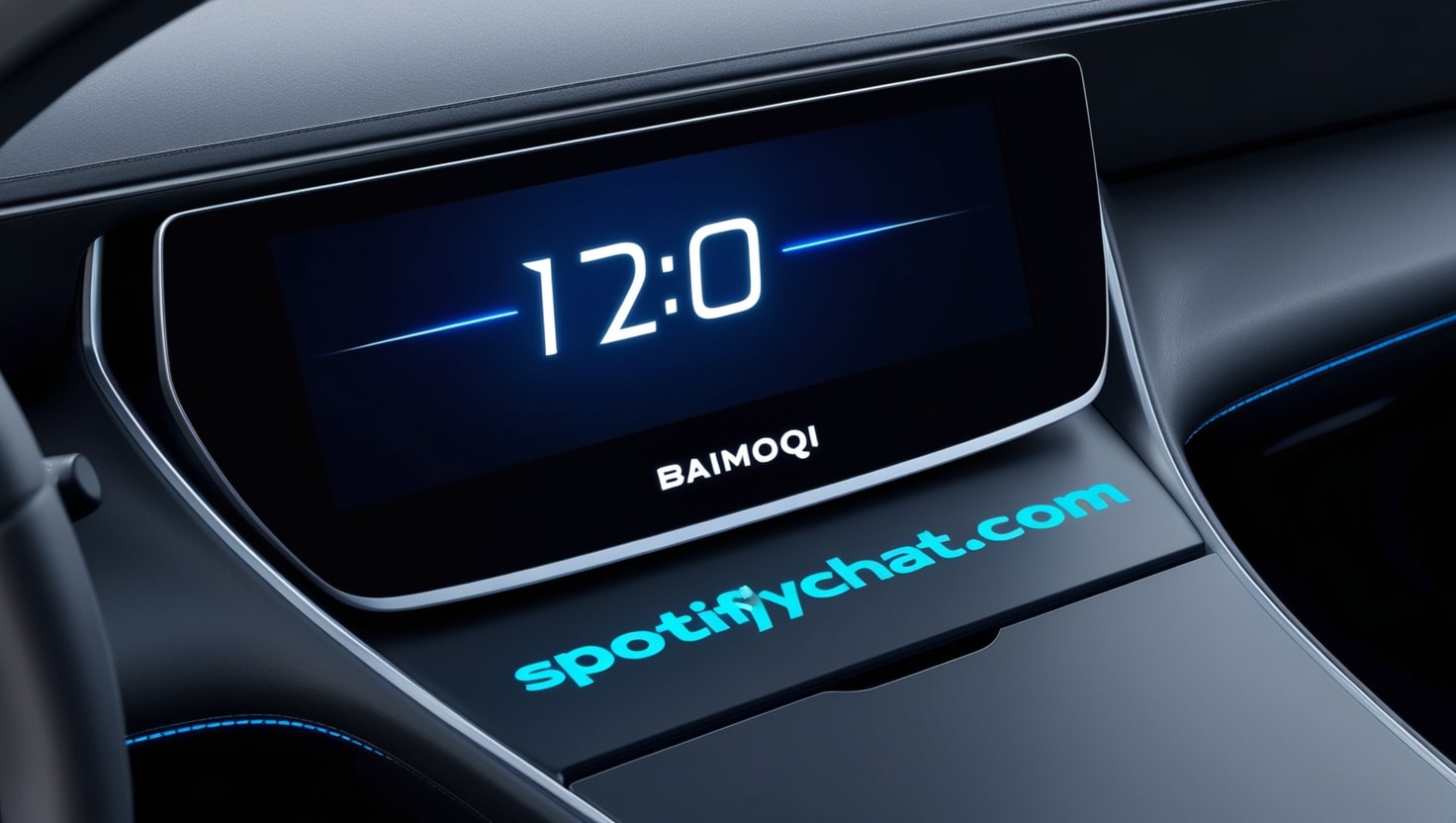 baimoqi car digital clock