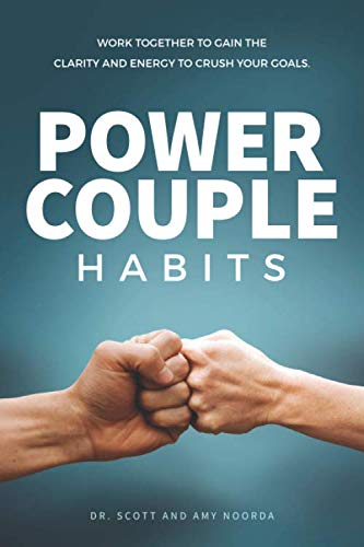 Front cover of the book Power Couple Habits: Work Together to Gain Clarity and Energy, showing two clenched fists pounding each other.