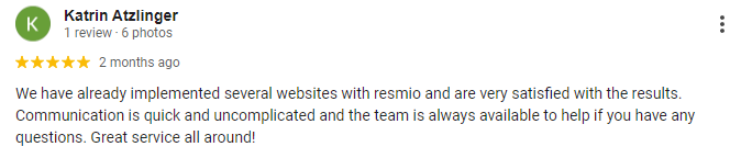 resmio review