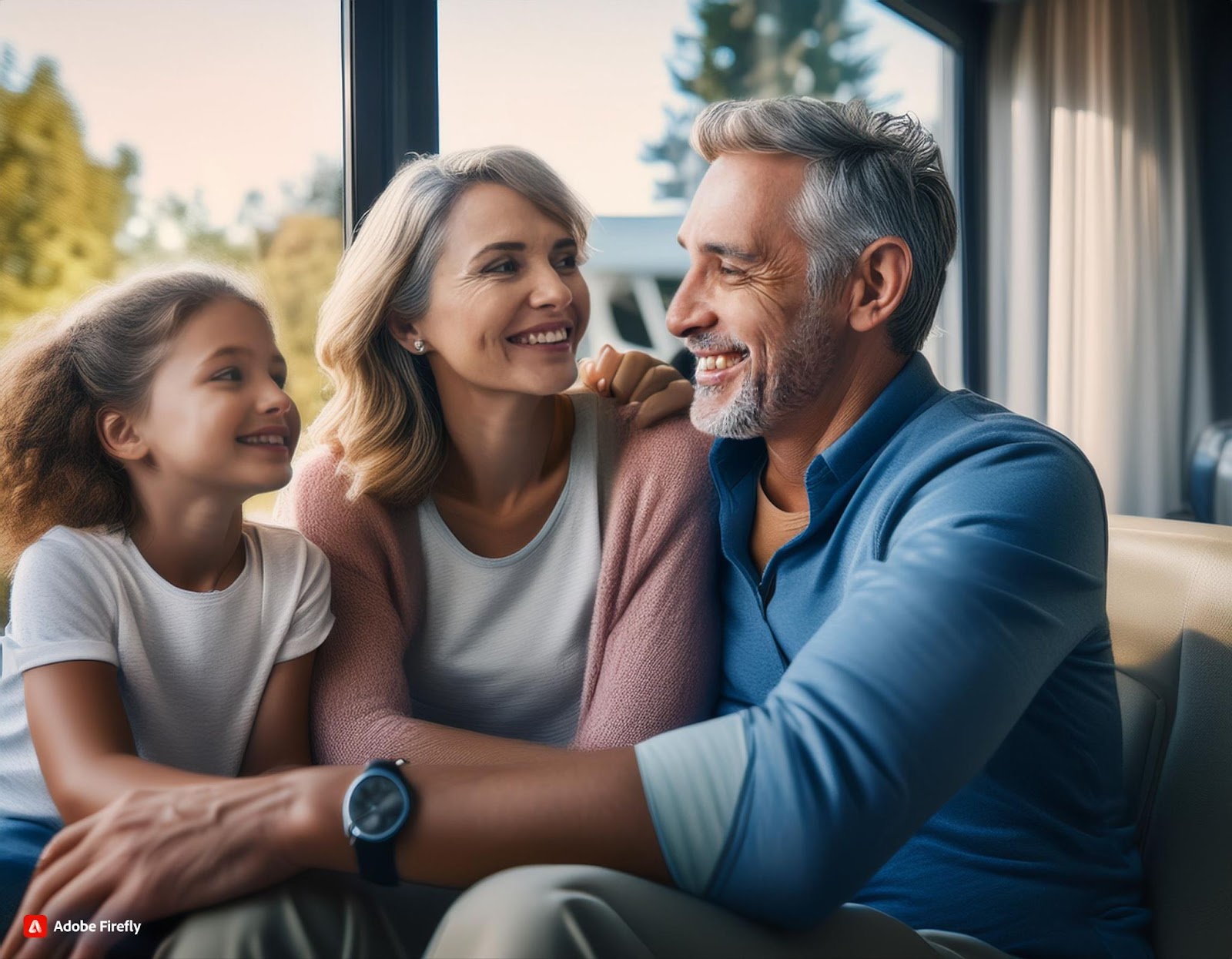 A smiling family or individual enjoying life after recovering from an injury.