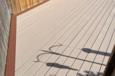 trunorth vs trex composite decking an honest review framed deck boards custom built michigan