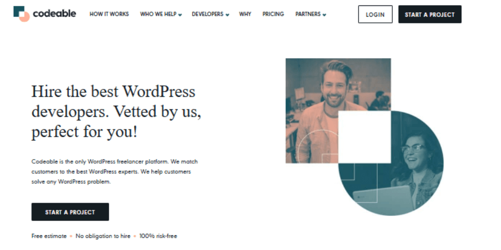 Codeable to Hire WordPress Freelancers