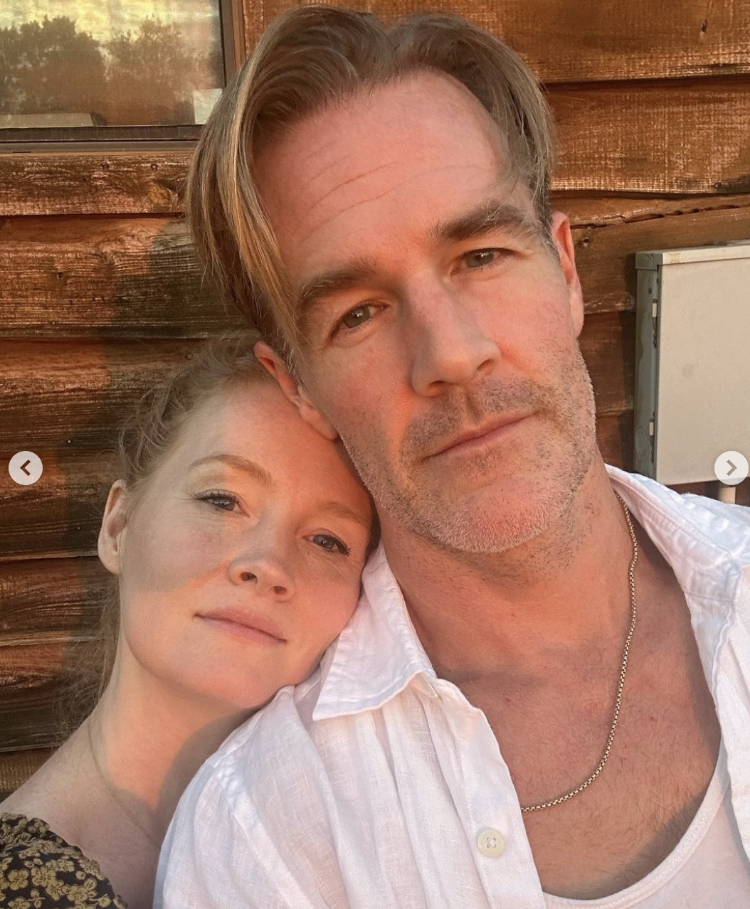 Kimberly and James Van Der Beek in a post from March 8, 2024 | Source: Instagram/vanderkimberly