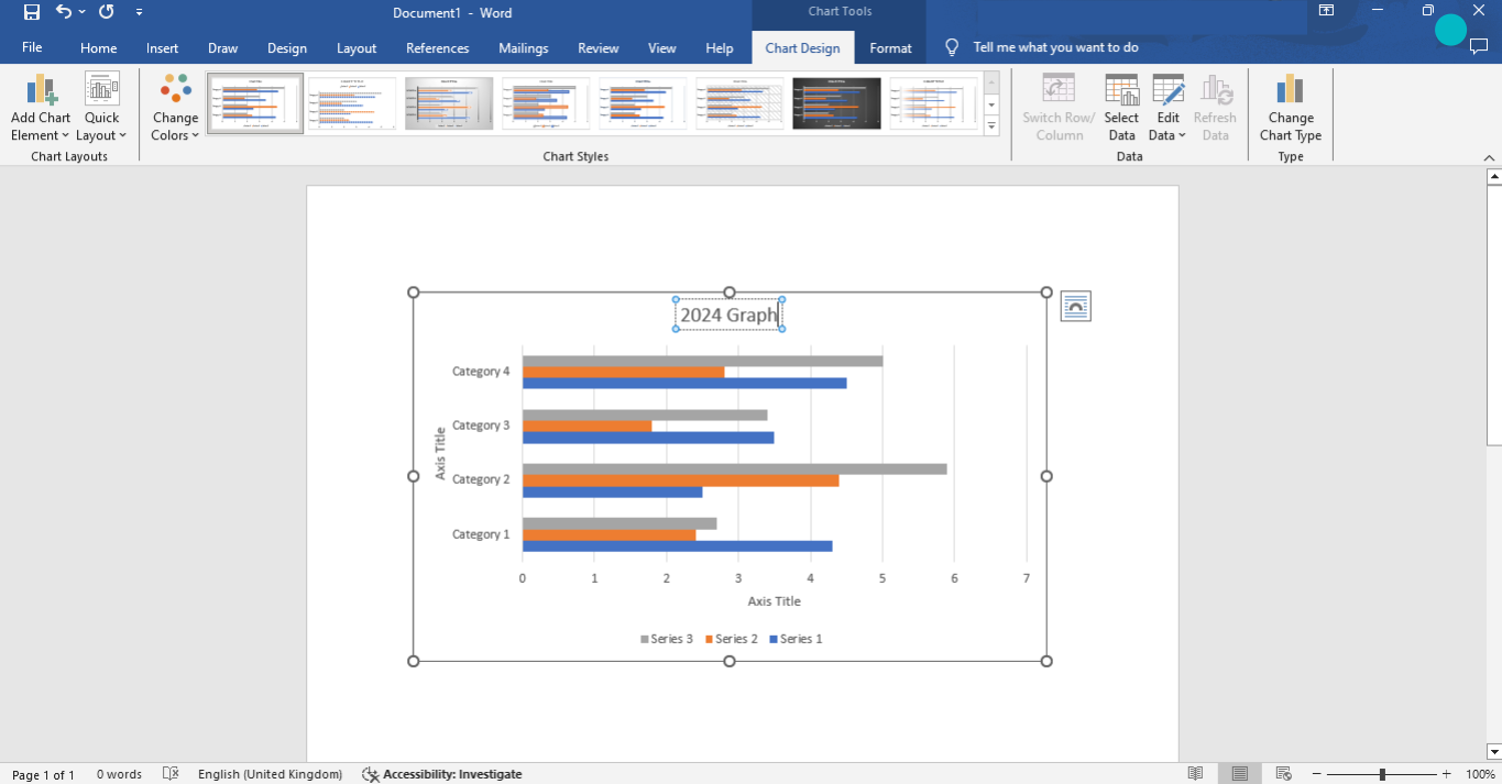 Add chart title