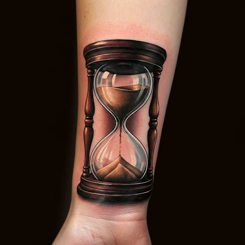 Enhancing Your Hourglass Tattoo with Additional Elements