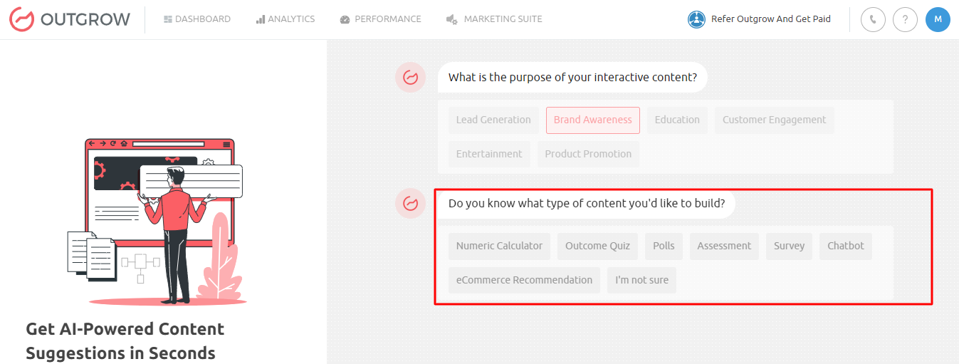 Draft your content