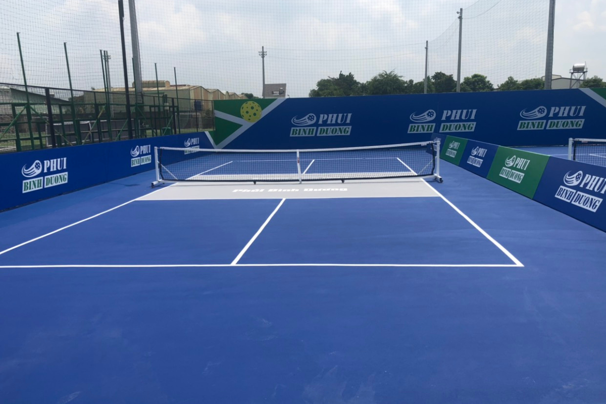 Chọn chất liệu phù hợp sẽ gia tăng tuổi thọ cho sân Pickleball