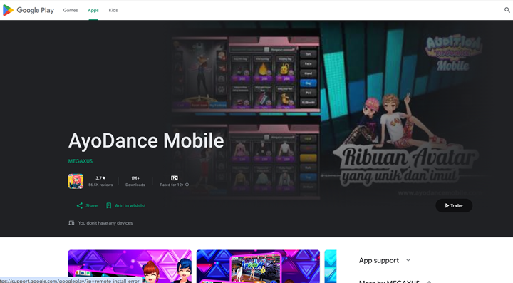 Download Ayodance Mobile on Play Store