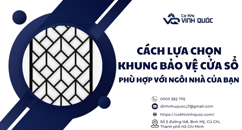 mẫu khung bảo vệ cửa sổ 2