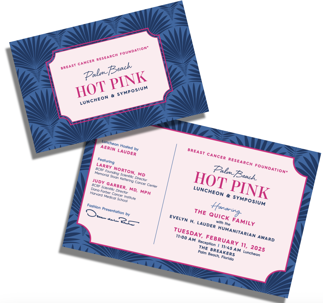 What to Wear Palm Beach Hot Pink Luncheon Breast Cancer Research Fund 