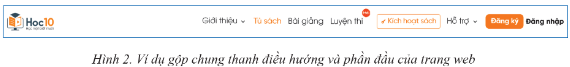 1. Giới thiệu thanh điều hướng