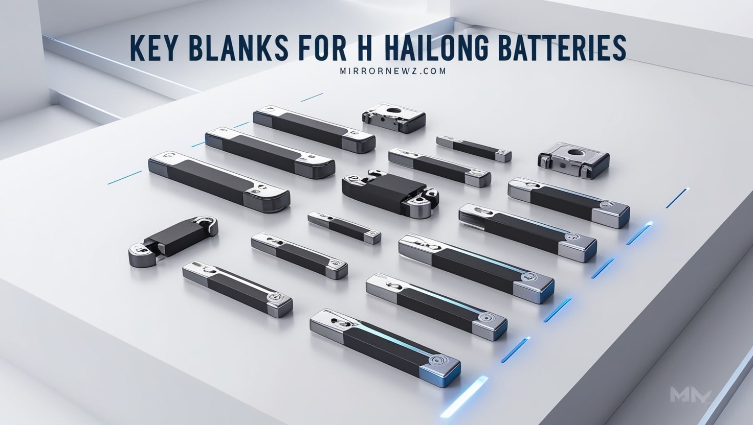 Key blanks for H Hailong batteries