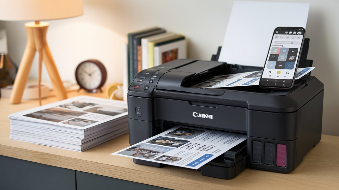 Canon MG6000 series printer not connecting to network