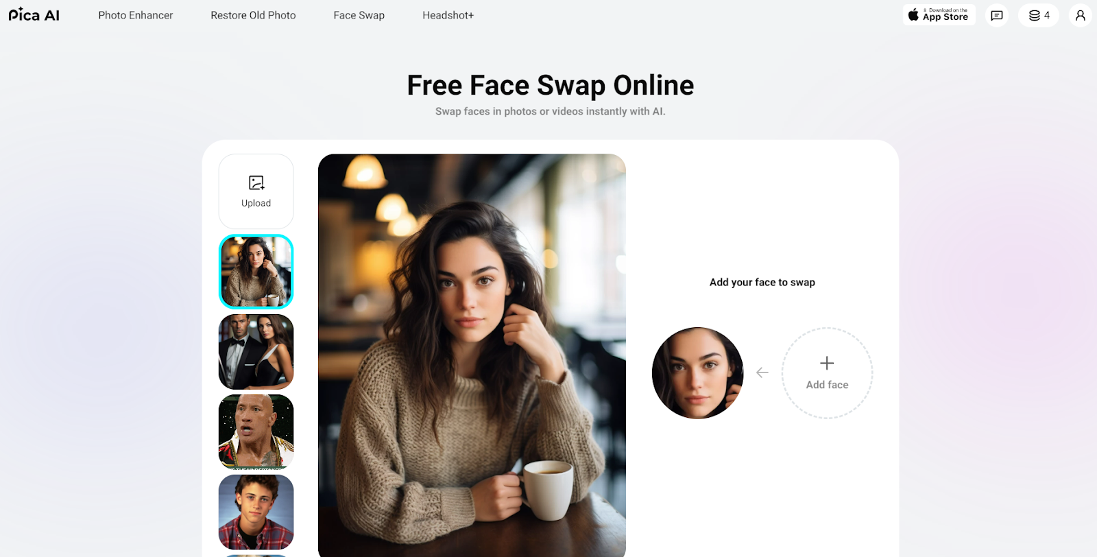 Top 5 FreeFace Swap Websites