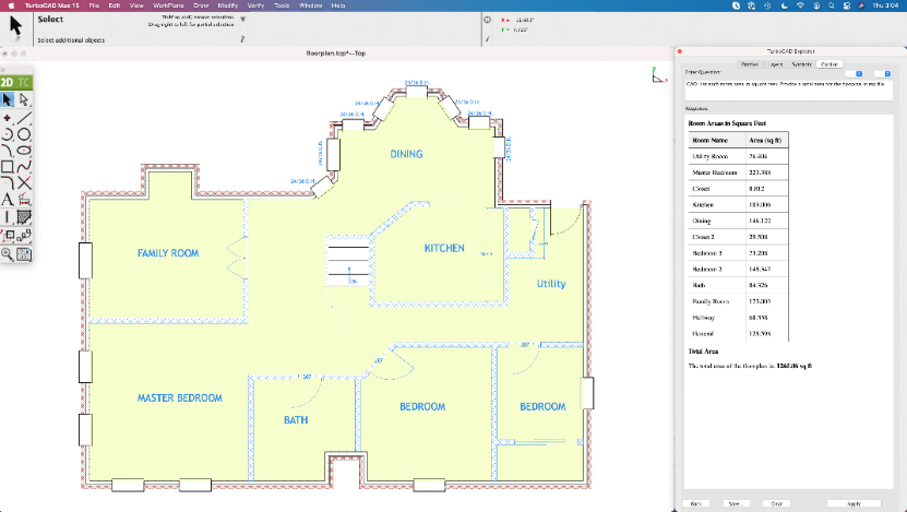 Floor plan preview