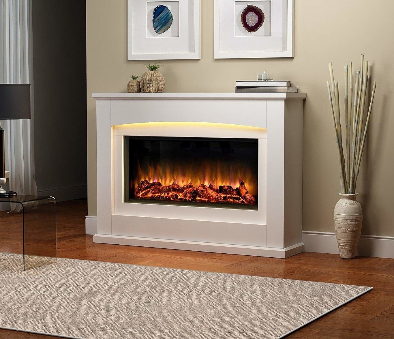 Estilos de chimeneas decorativas falsas