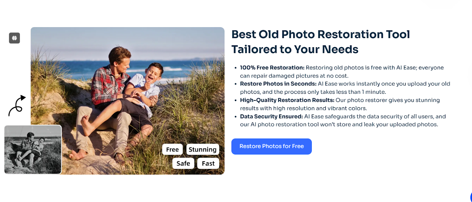 How AI Ease Colorize Old Photos Restoration Tools 