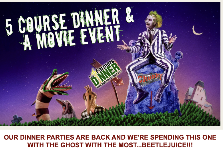 halloween marketing event for movie theater