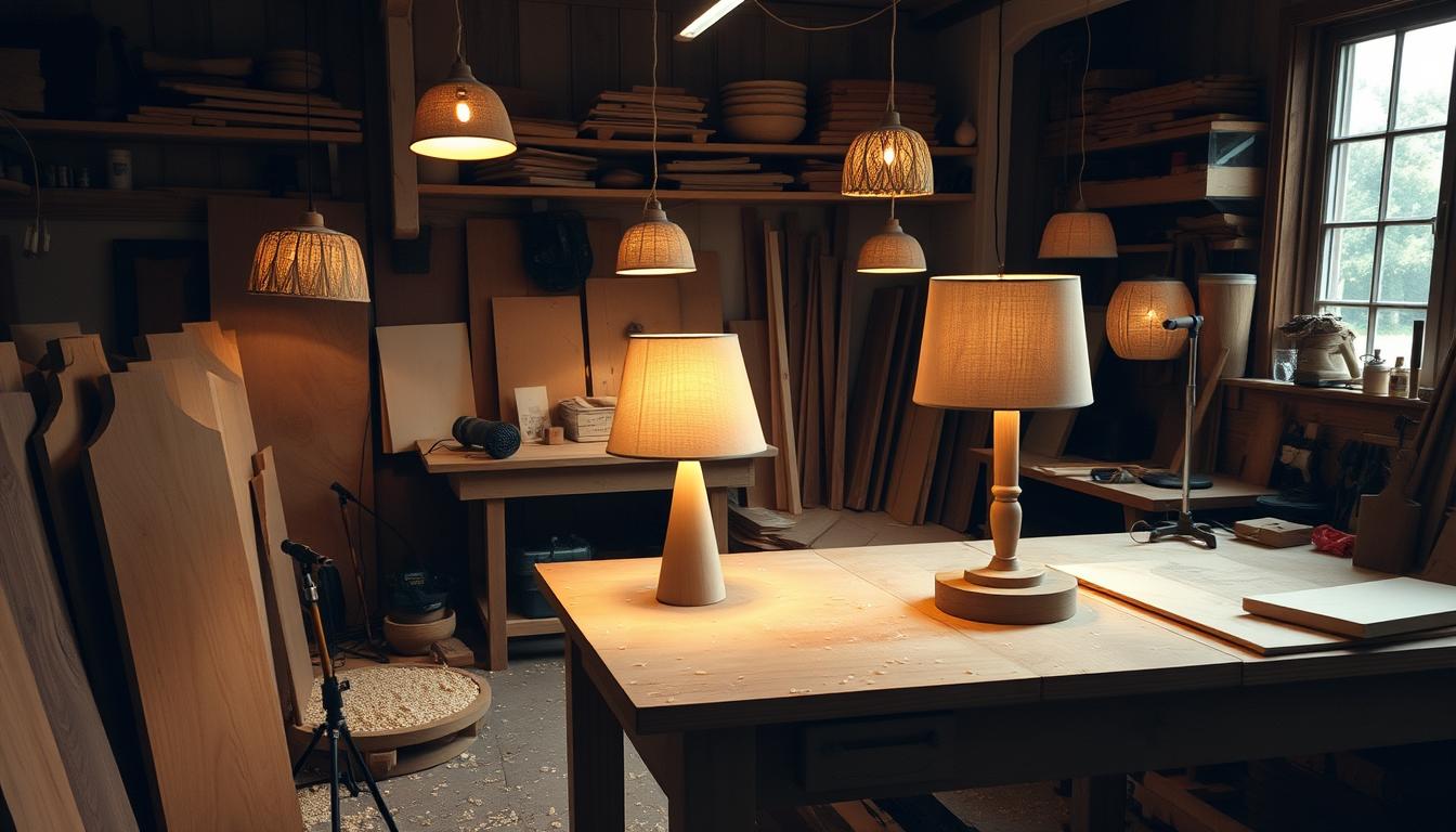 lamp woodworking