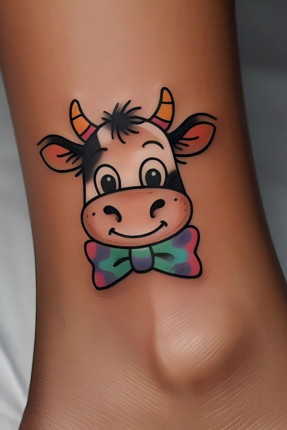 Cartoon/Whimsical Cow
