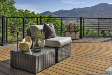 best trex decking accessories to complete your outdoor living space signature railing with portable furniture custom built michigan