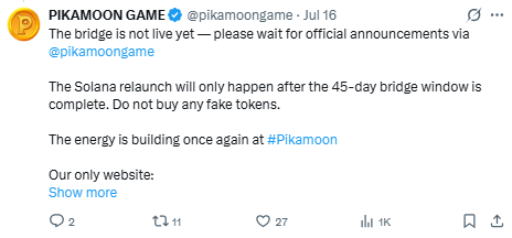 Pikamoon PIKA Token Airdrop आज आखिरी, मौका जानें ना दे 
