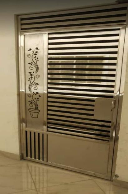 Metal Single Door Designer Ss Doors sefti, For Hotel at Rs 1175/square feet in Bengaluru