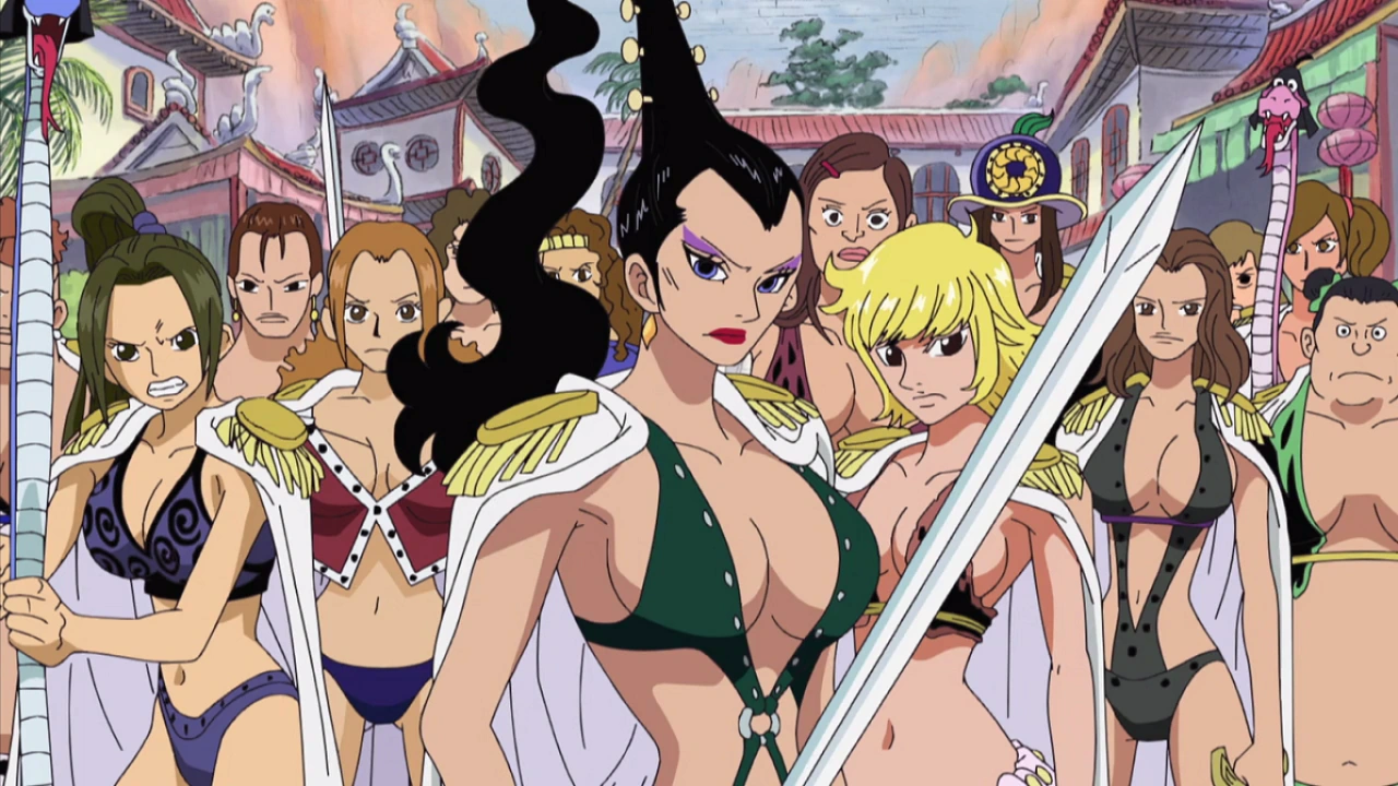 The 18 Strongest One Piece Crews |  The Kuja Pirates | AnimeKing 