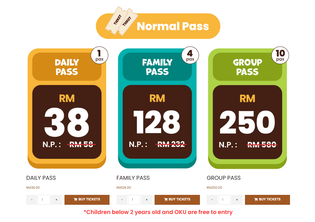 HARGA TIKET MASUK WindMill Fun Park