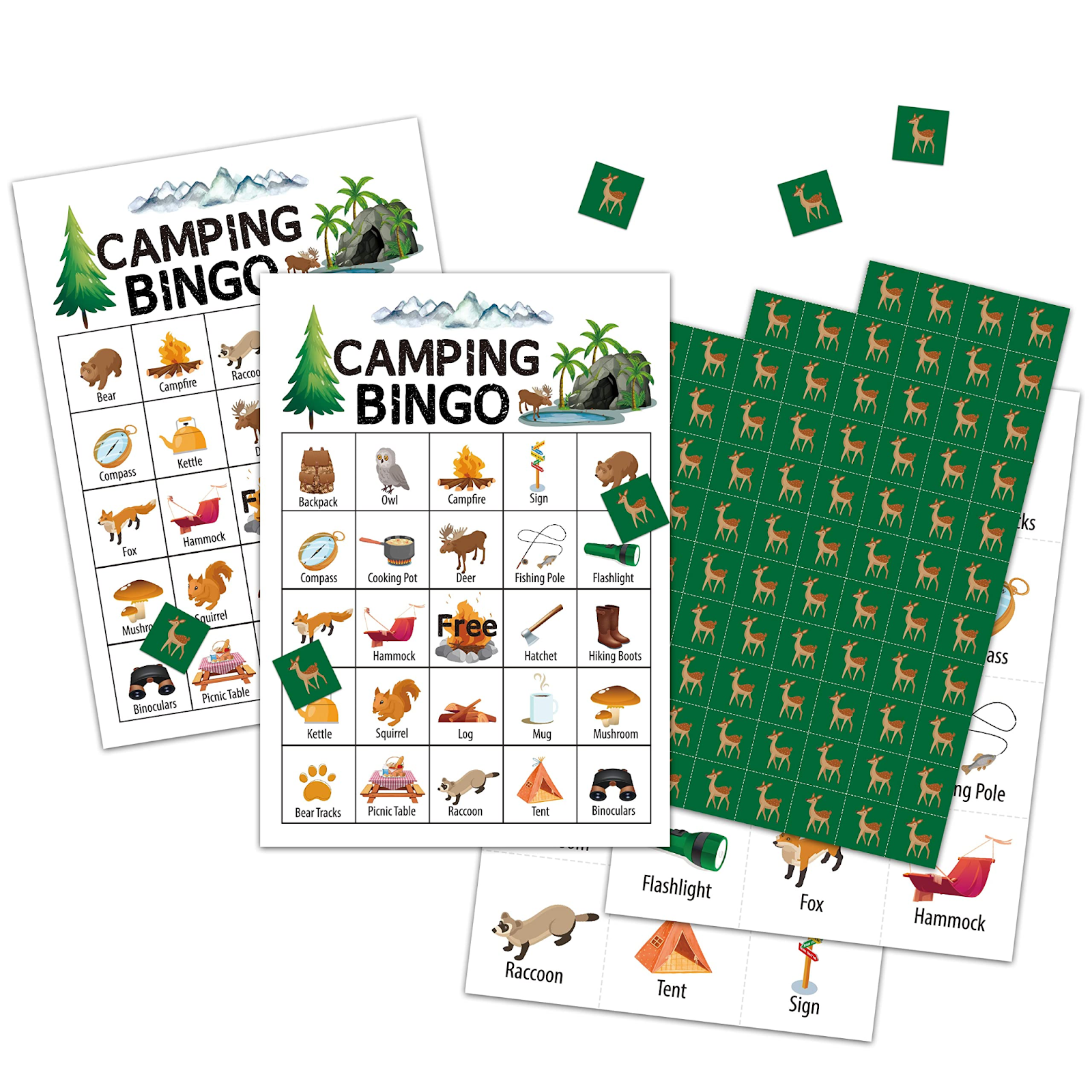 camping bingo