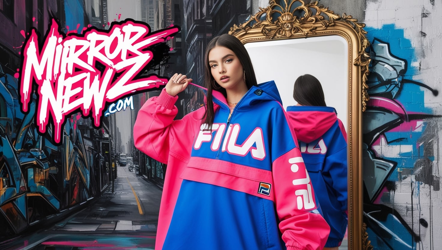 Fila Long Jacket Mixed Media L