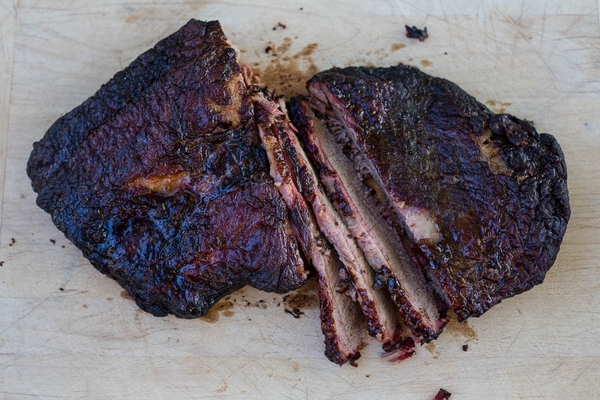 BBQ Beef brisket fresh off the smoker