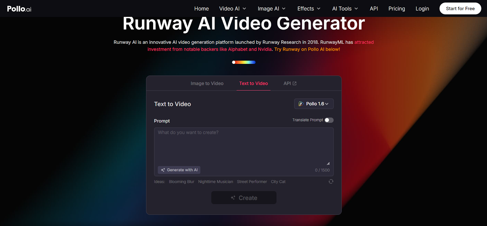 Free text-to-image generator tool