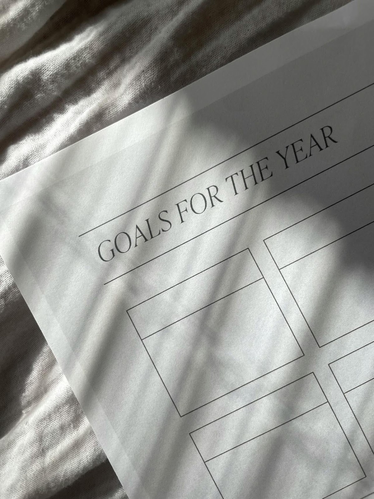 Setting your goals during annual planning