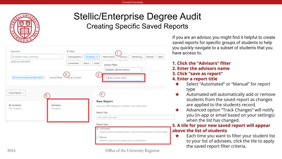 Screenshot of Stellic system