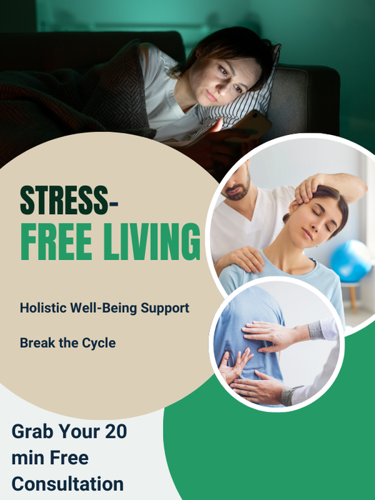 Stress-Free Living with Holistic Well-Being Support: Overcome Anxiety and Regain Life Balance Today!