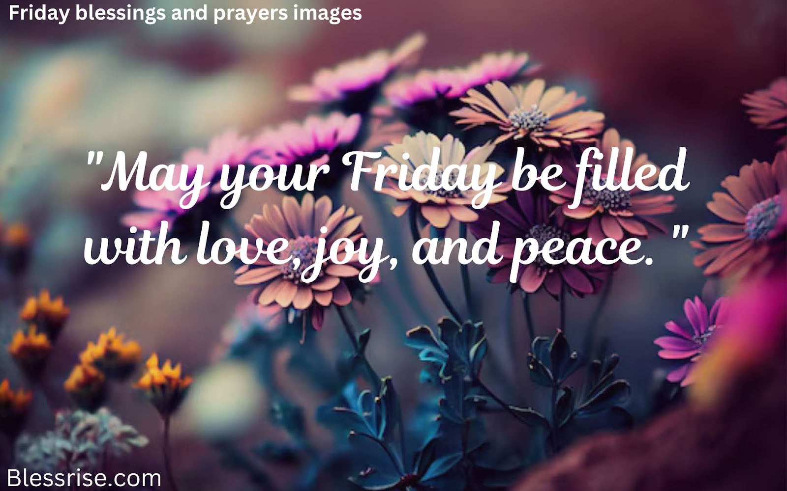 Friday blessings