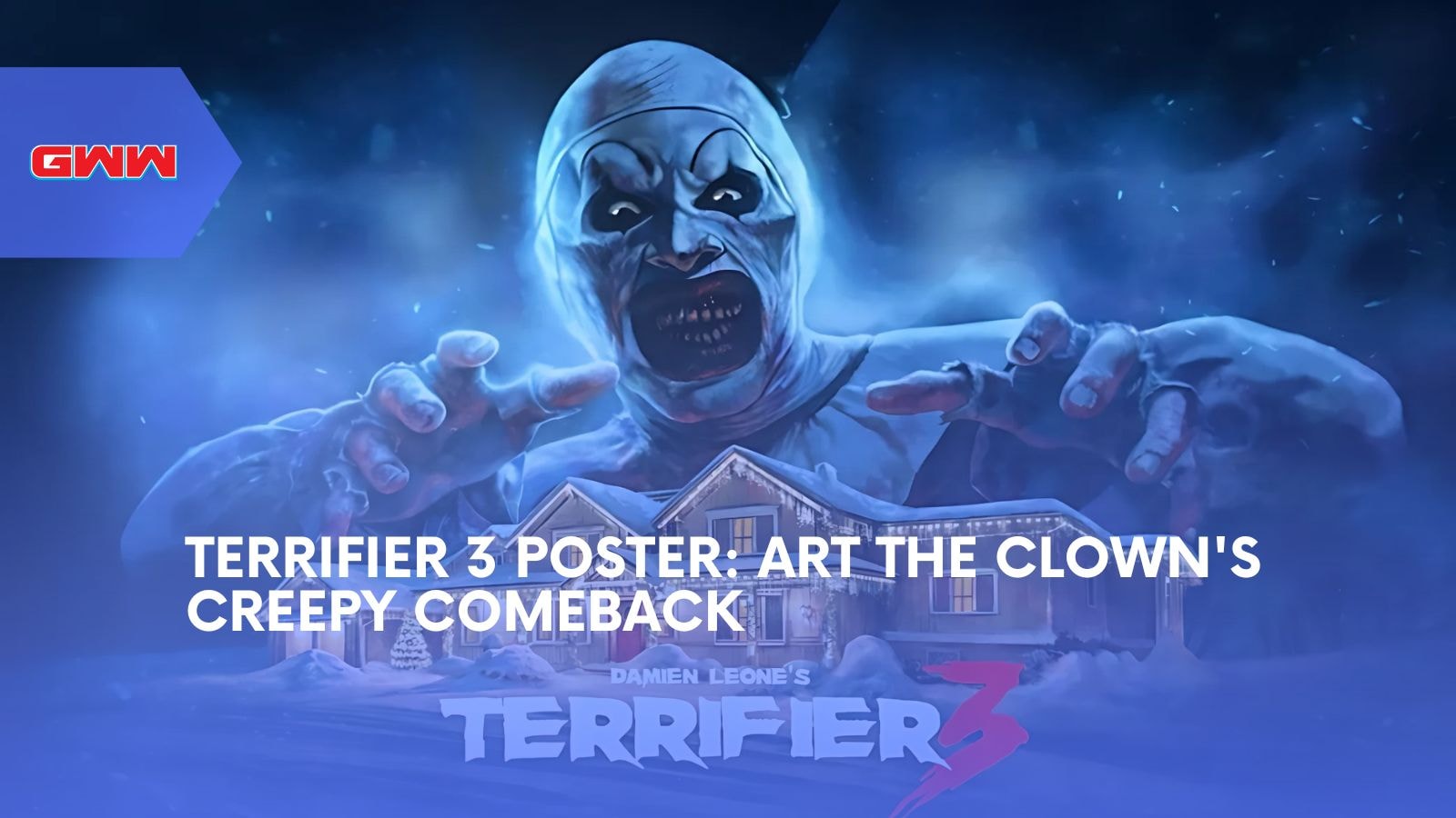 Terrifier 3 Poster: Art the Clown's Creepy Comeback