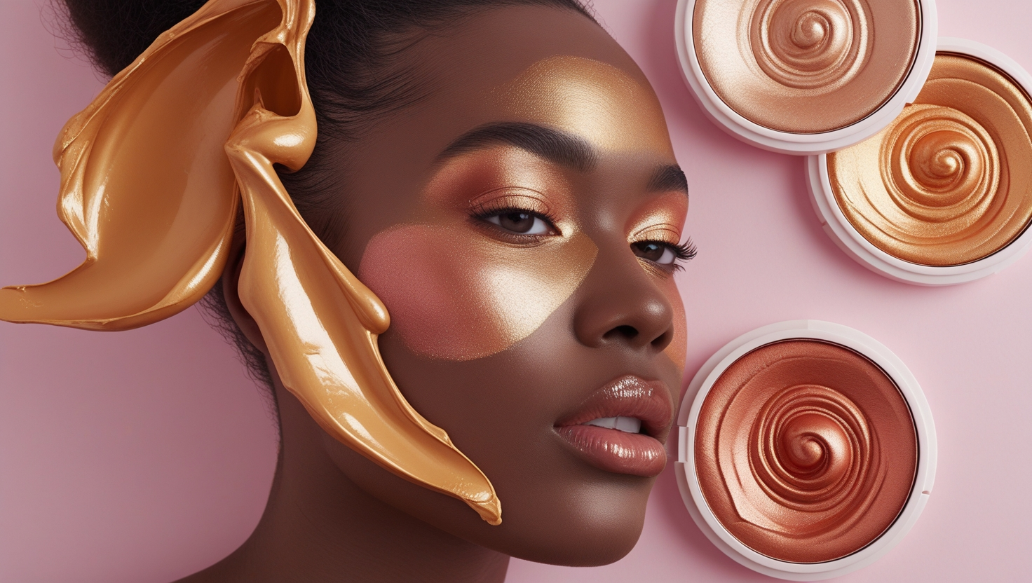 Highlighter for Medium to Deep Skin Tones
