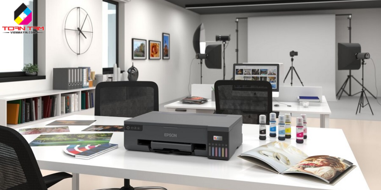 Hướng dẫn cách đặt mua Epson L18050 tại Viện Máy In