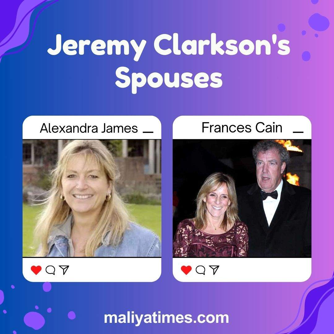 Who is Jeremy Clarkson's Spouses? 